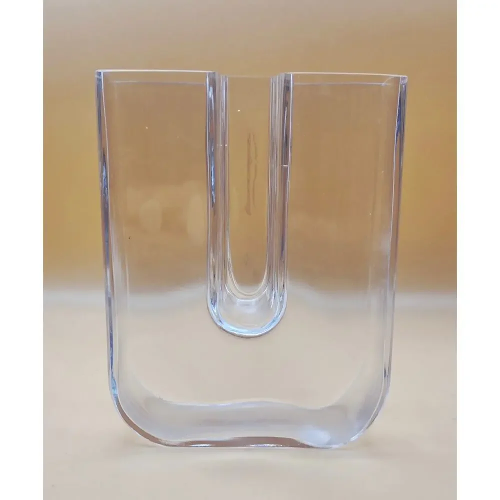 Kosta Boda Sweden Crystal Double Twin Towers Pre-loved